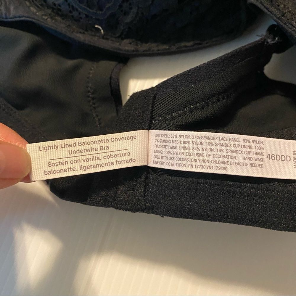 Auden Lined Balconette Coverage Plus Underwire Bl… - image 7